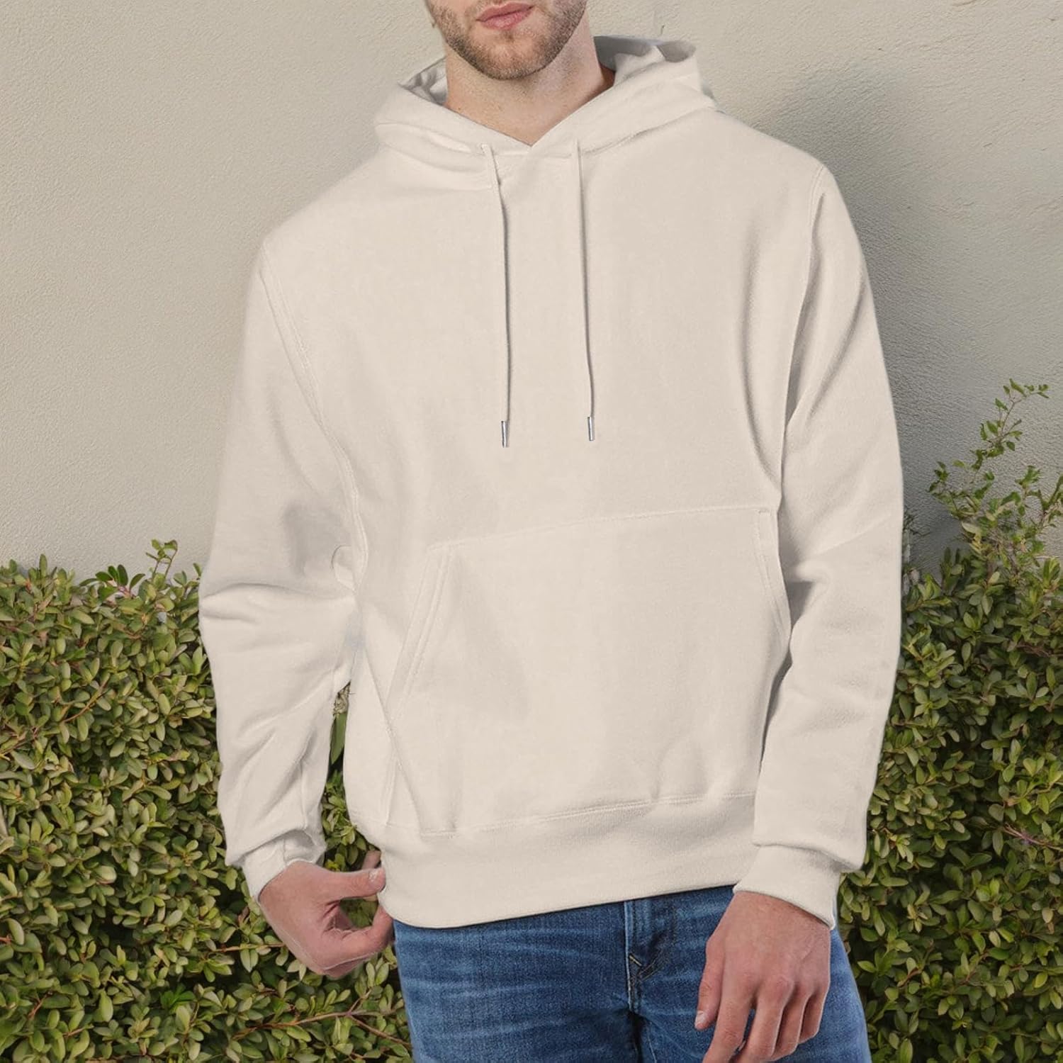 Tuveke Men's Hoodie Sweatshirt Pullover Fleece Hooded Athletic Sweat shirt For Men Hoodies Long Sleeve Kangaroo Pockets - Image 6