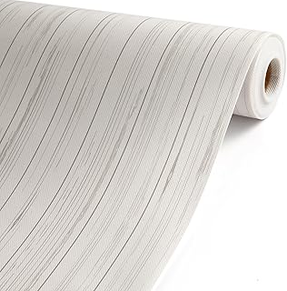 White Wood Bulletin Board Roll Wood Grain Classroom Decoration White Non-Woven Fabric Bulletin Board Background Reusable Waterproof Erasable Wall Decor for Arts Crafts Classroom Supplies