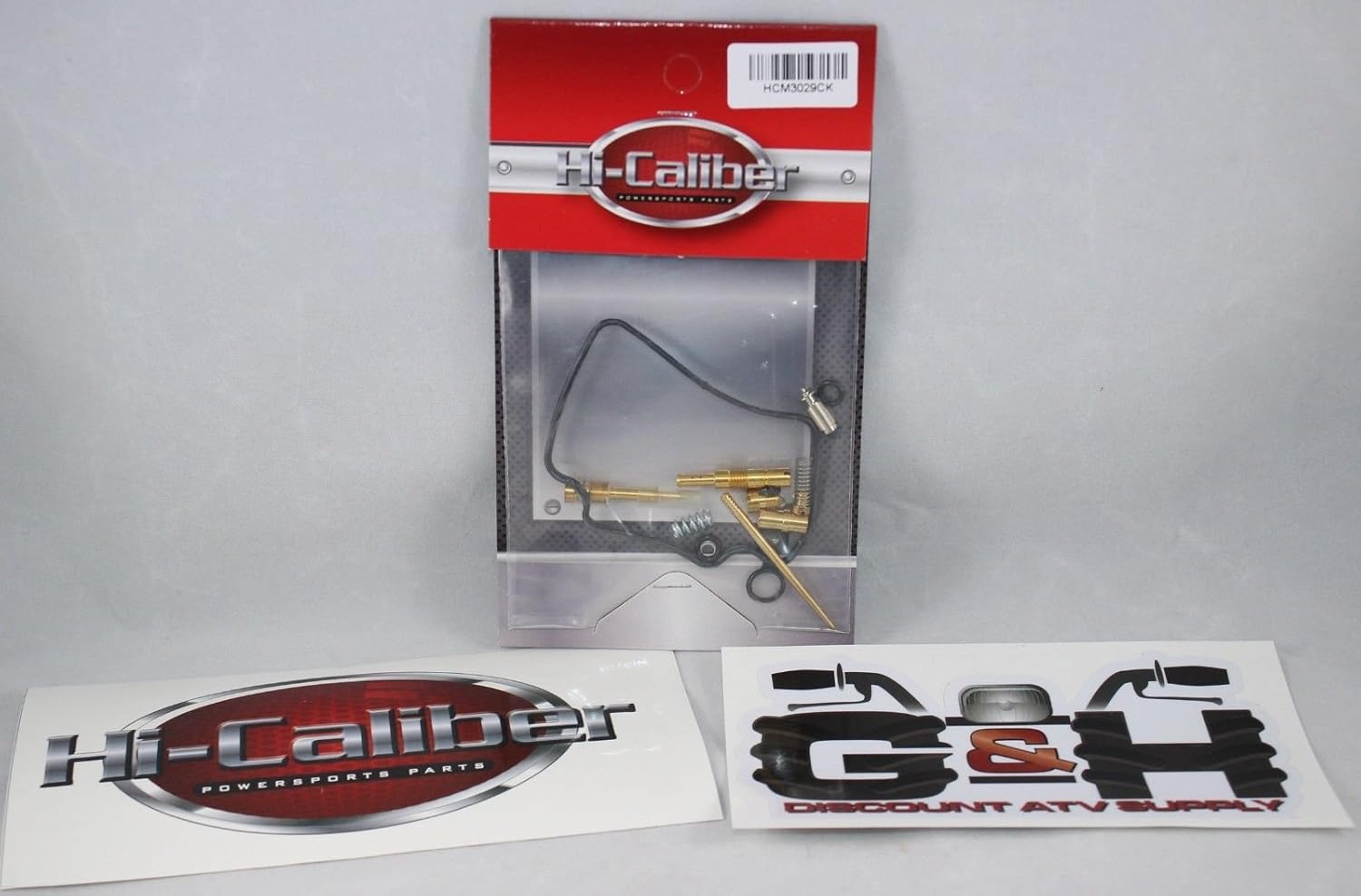 Hi-Caliber Powersports Parts Carburetor Carb Rebuild Kit for the 1991 1992 Honda TRX 300 Fourtrax ATVs