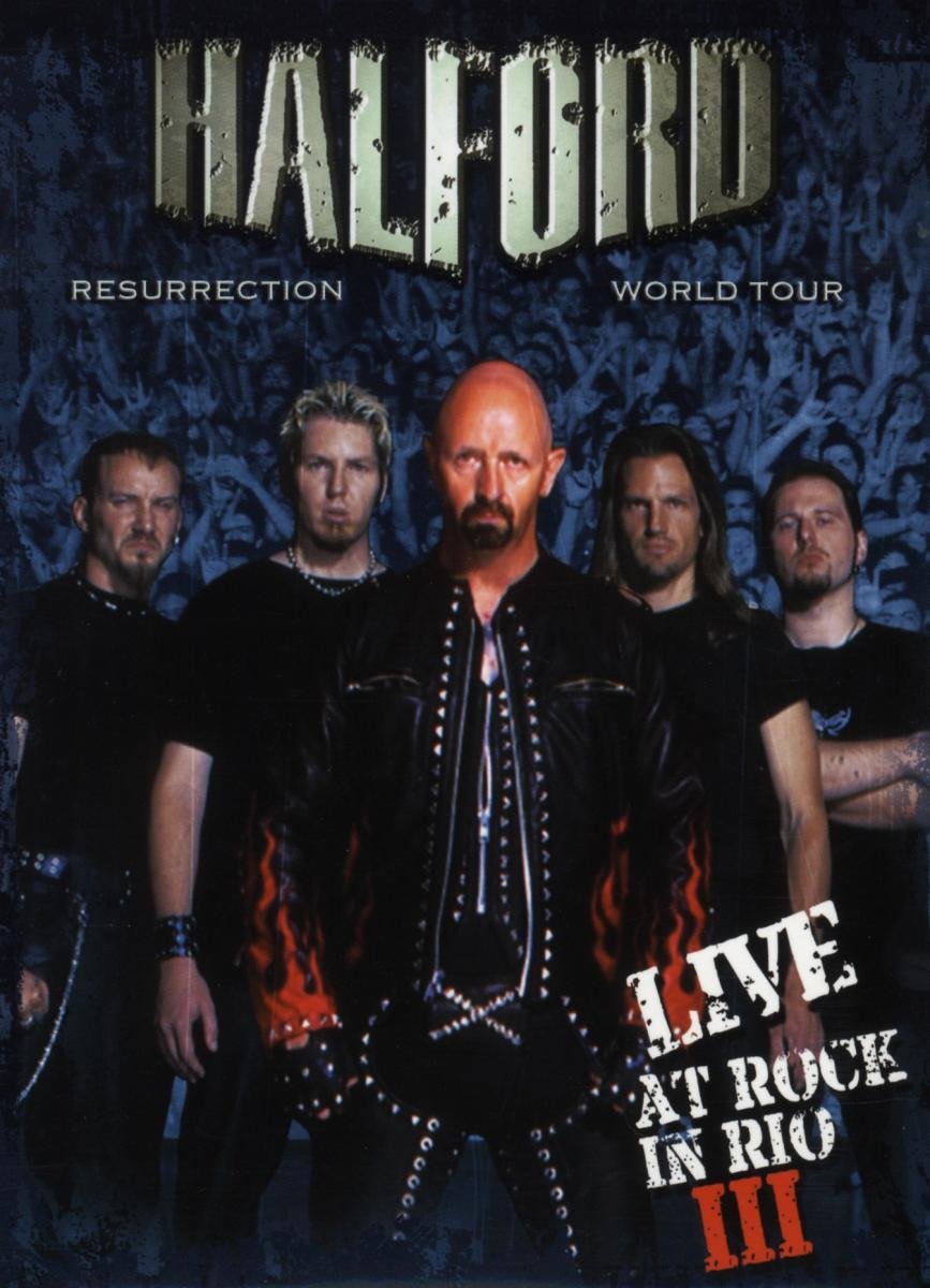 Halford Resurrection World Tour Live at Rock in Rio III DVD más CD Música de Alemania