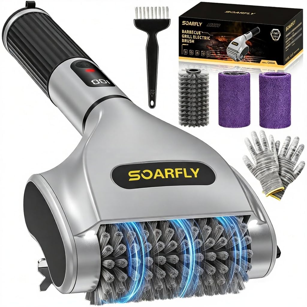 SOARFLY Electric BBQ Grill Brush