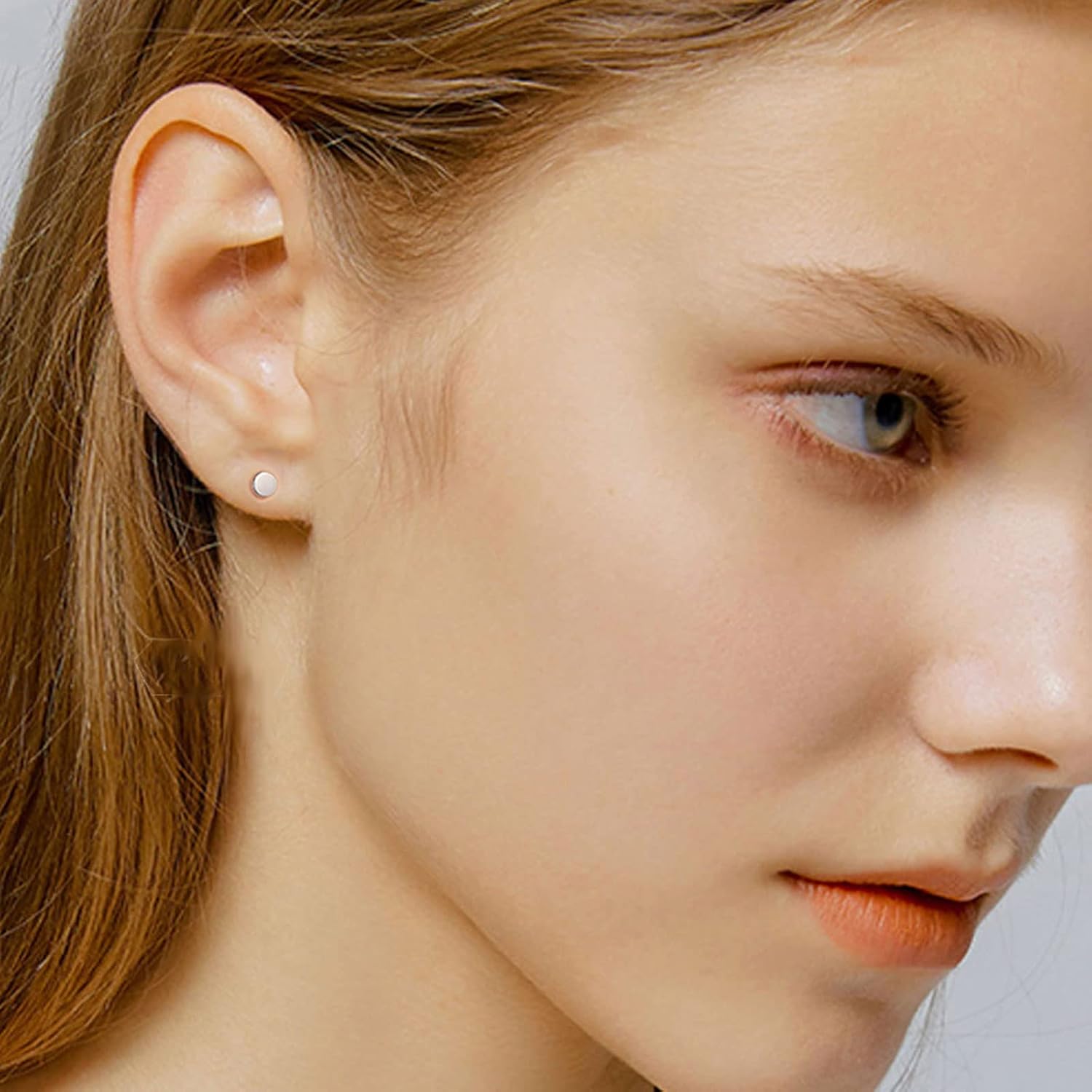 925 Sterling Silver Dot Stud Earrings | Small Simple Round Disc Stud Earrings | Tiny Flat Circle Hypoallergenic Cartilage Tragus Piercing Earrings Gifts for Women Men 2mm 3mm 4mm 5mm - Image 7