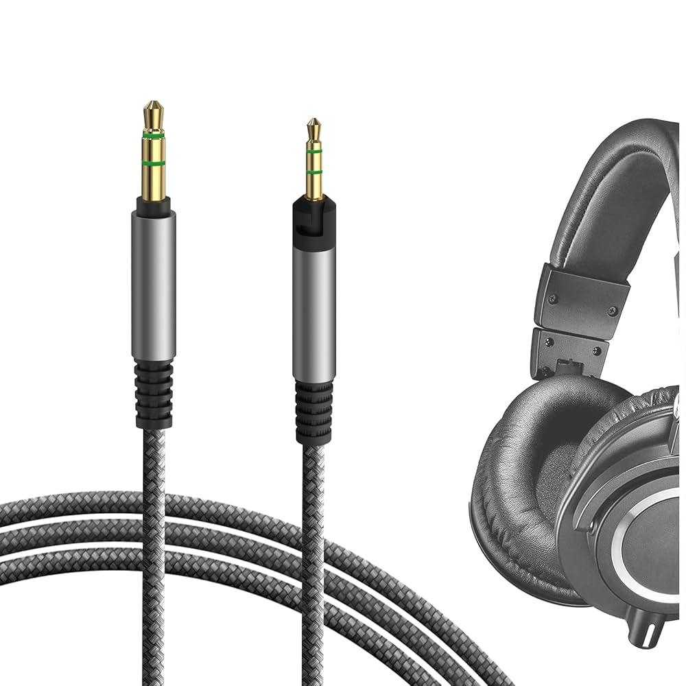 audio-technica ATH-M50x(有線) Amazon.com: Geekria Audio Cable Compatible with ATH-M50x