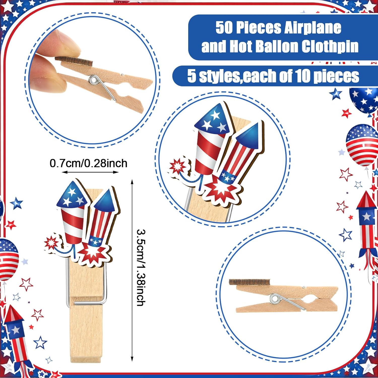 Patelai 321 Pcs 4th of July Baby Shower Game Set Supply for Girl or Boy Red Blue White Baby Shower Supplies for Patriotic Memorial Day Independence Day 250th Anniversary Gender Reveal Party Favors