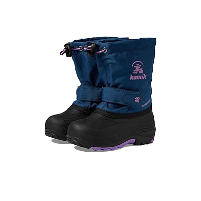 Kamik Kids Waterbug 5 (Little Kid/Toddler/Big Kid) Girls Shoes Light Navy Purple