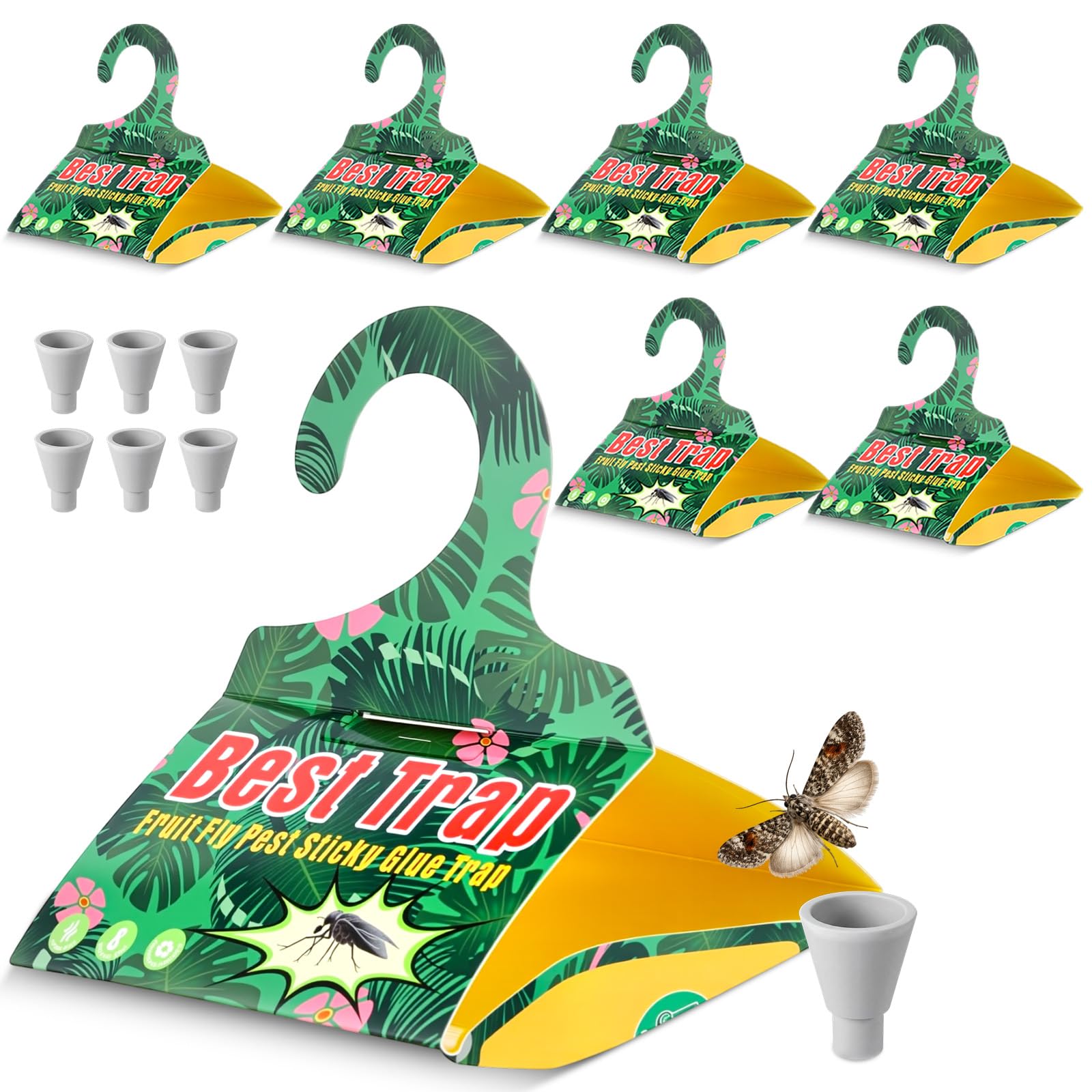 Photo 1 of Mysora Codling Moth Traps - 6 Pack with Pheromone Lures