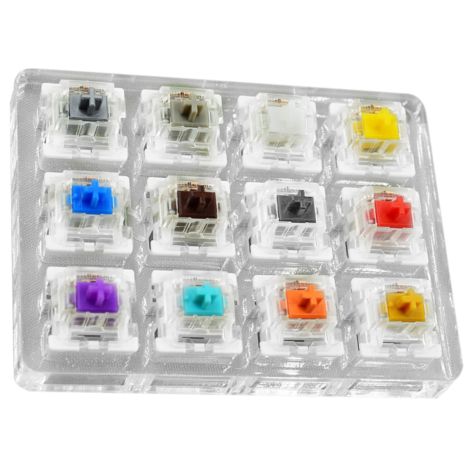 Amazon | キーボード スイッチ テスター - クリア キーキャップ