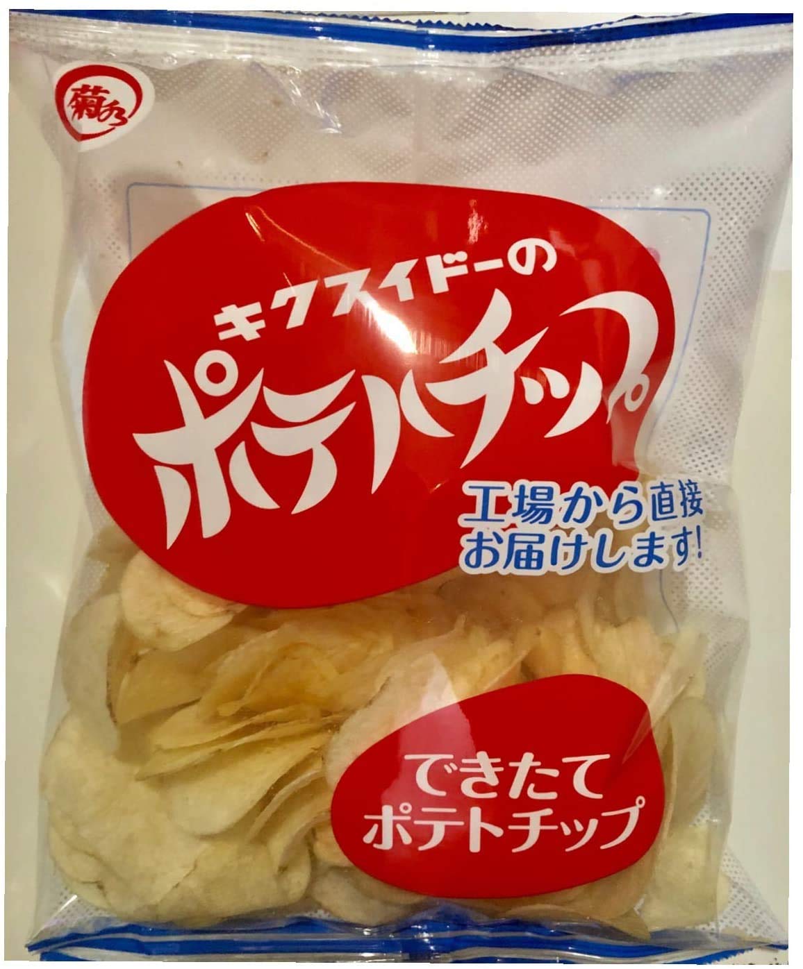 Amazon.co.jp: 菊水堂 できたてポテトチップ 120g : 食品・飲料・お酒