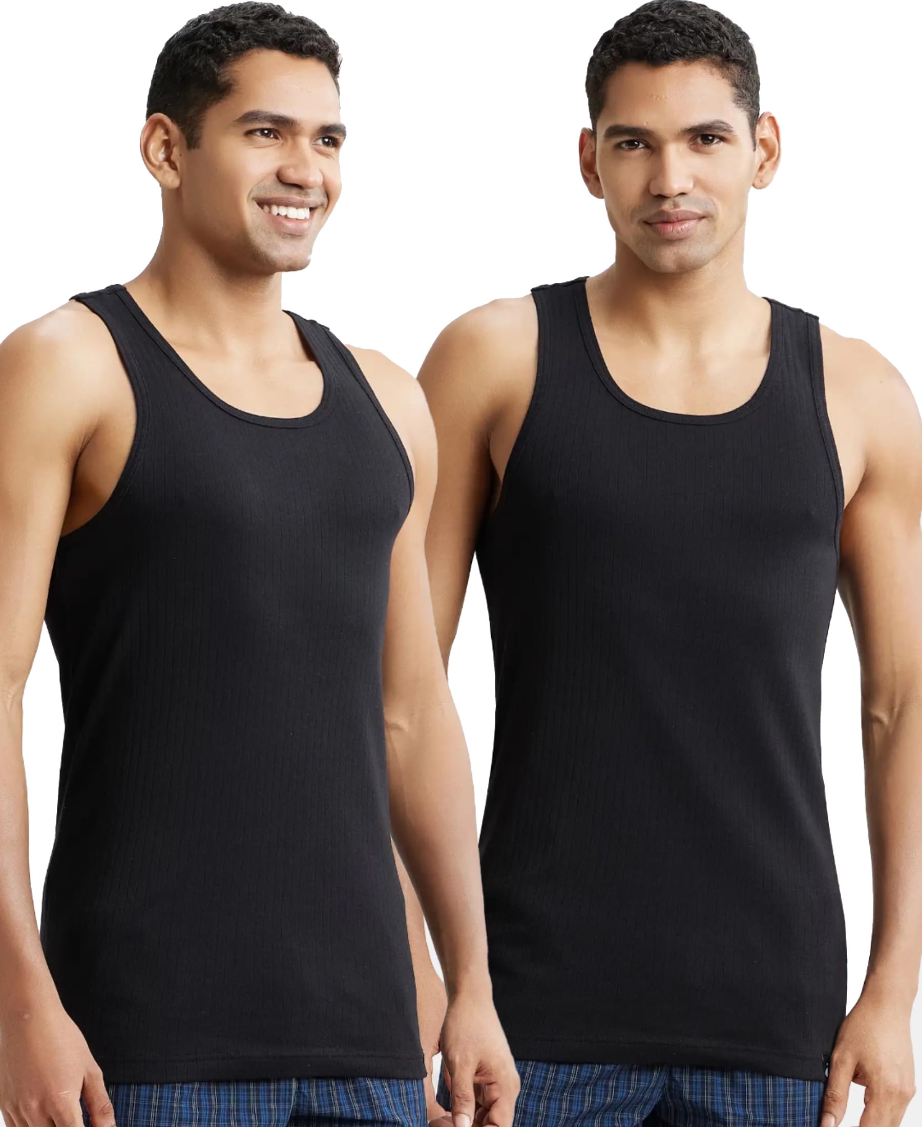 jockey Men's Solid Regular Fit Vest-picture-36