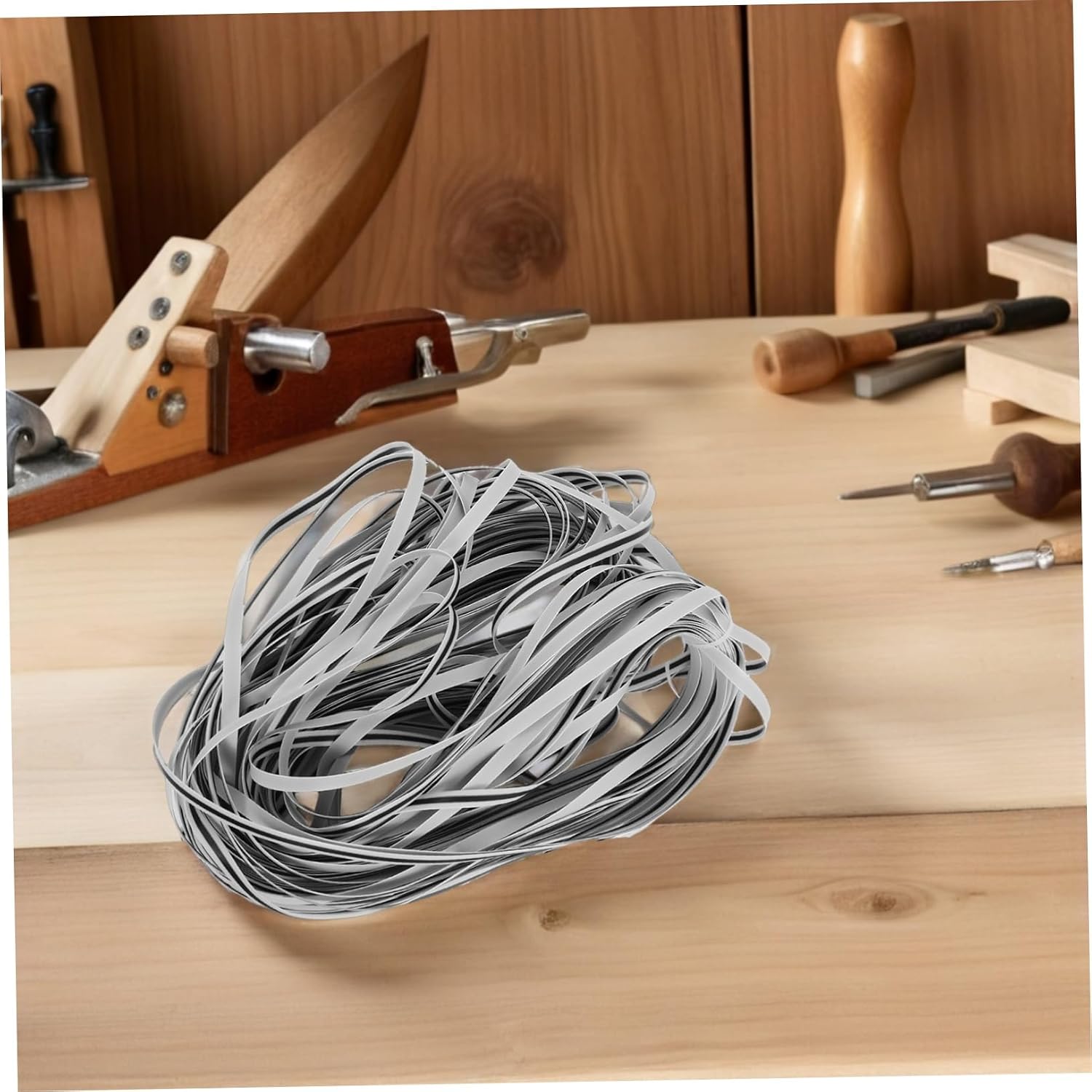 jojofuny Synthetic PE Plastic Rattan Roll for DIY Wicker Repair and Crafting Hand Woven Imitation Rattan Material for Garden Chairs Tables Patio Furniture and Storage Baskets