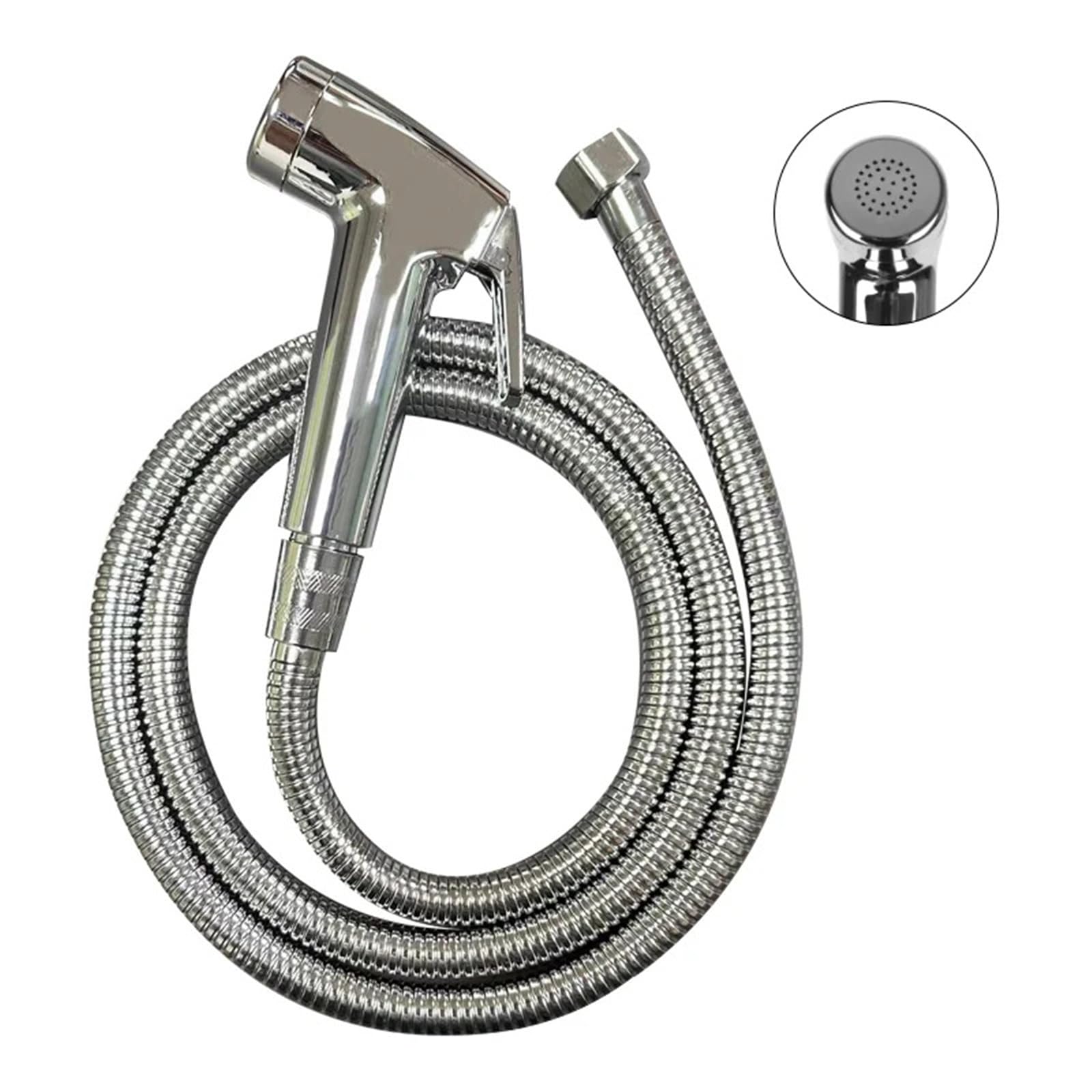Kit Doccia Esterna for Camper, roulotte, Box Esterno con Serratura e Interruttore a manopola Singolo Caldo/Freddo for Barca, Yacht per Camper(White)