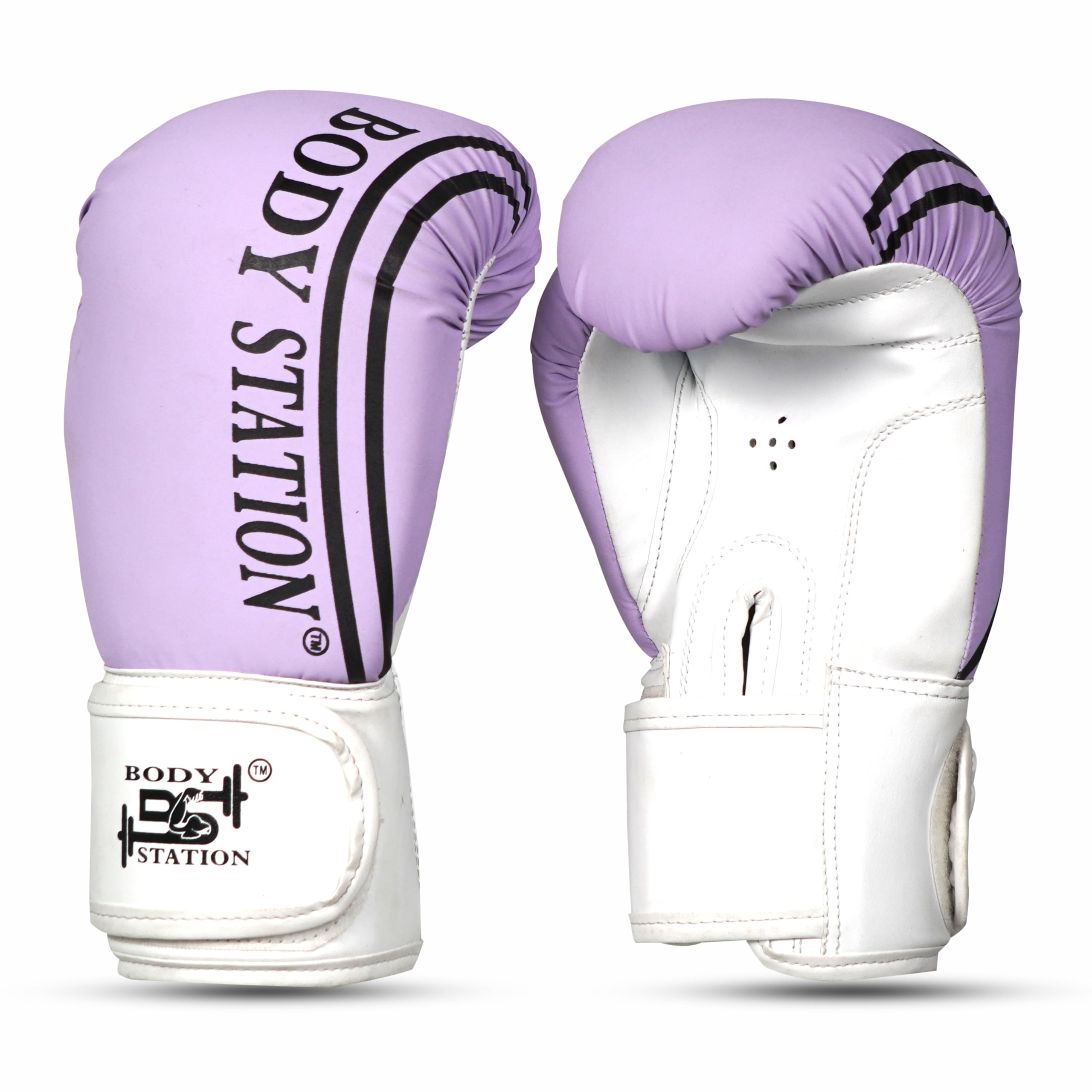 Bodystation Boxing Gloves – Training Gloves with Hook and Loop Velcro Closure for Long-Lasting Strength and Durability