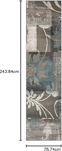 Miniatura 167 de Superior Alfombra interior con respaldo de yute, perfecta para entrada, oficina, sala de estar/comedor, dormitorio, cocina, piso, decoración moderna