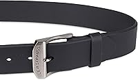 Vista 3 de Levi's mens Black Leather Belt - Casual Design for Jeans Or Everyday Wear
