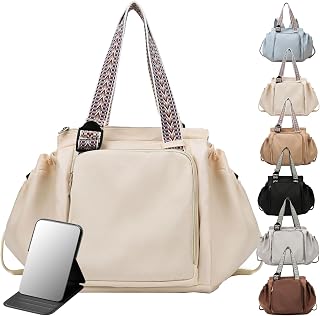 Ekon Essential Tote, Ekon Travel Bag, Smart Tote Bag, 2026 New Multifunctional Travel Organizer Bags for Ladies, Large-Capacity Handbag and Shoulder Bags, Women's Fashion Backpack (beige)