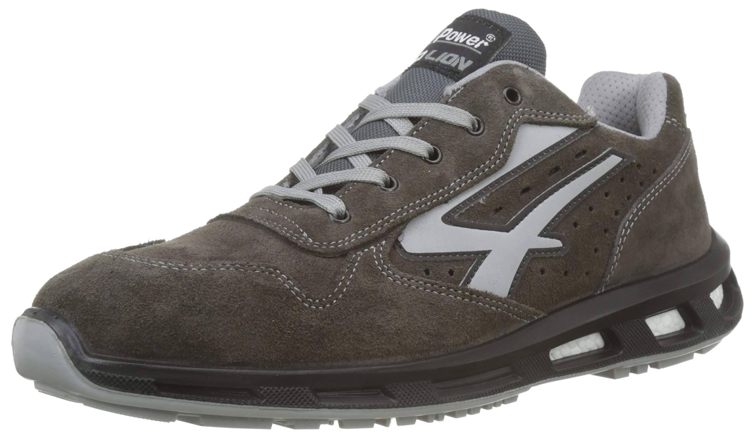 U PowerU-Power Red Lion® Going, Unisex Safety Shoes, Lightweight, Flexible, Anti Puncture Anti Slip, with Infinergy Insert, with Aluminium Toe Caps (Black 44)