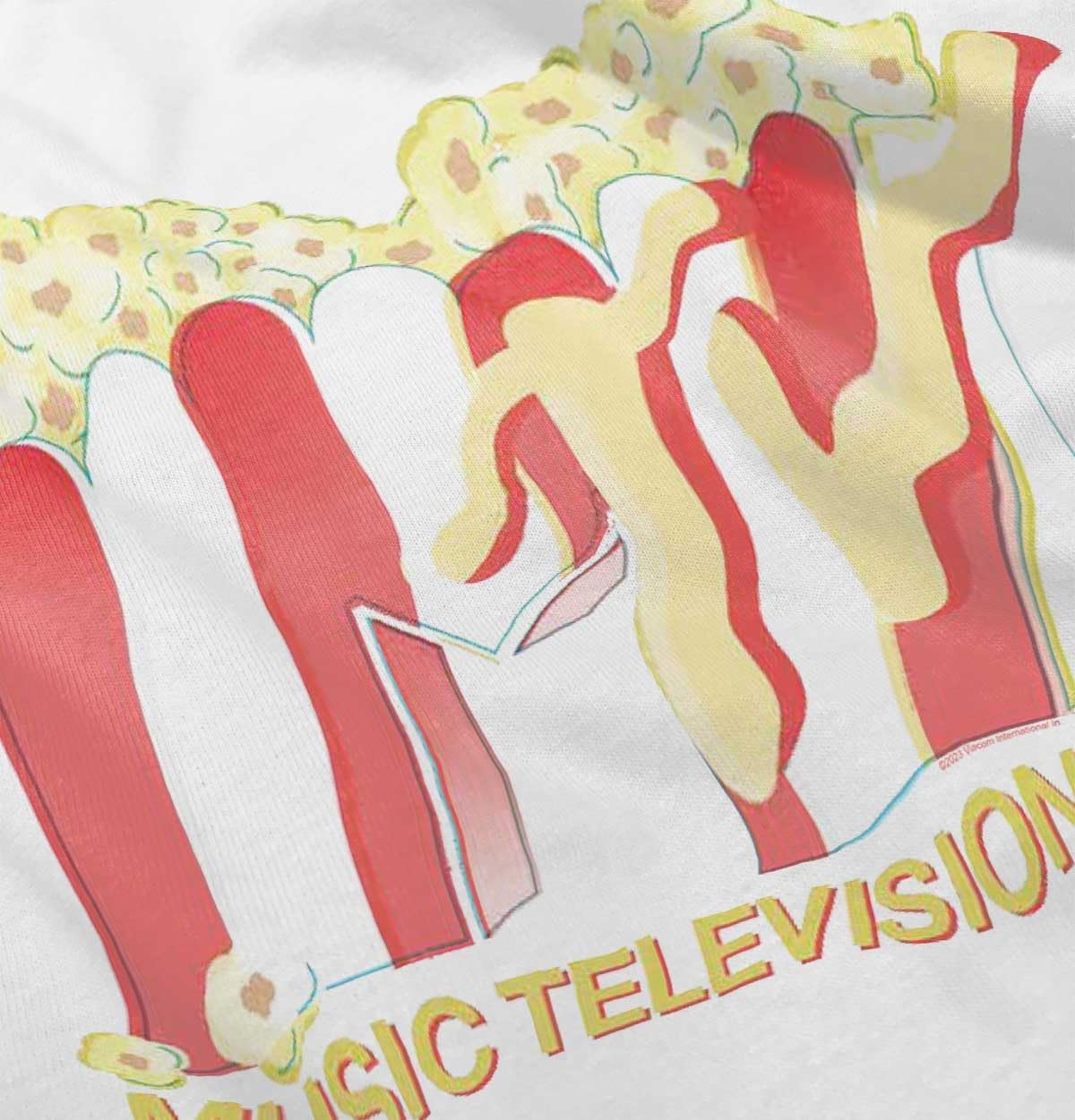 Retro MTV Buttered Popcorn Logo Toddler Boy Girl T Shirt