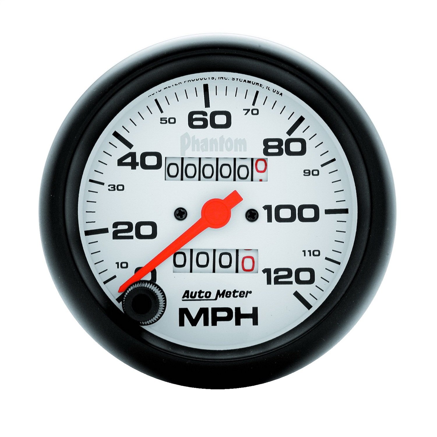 Auto Meter 5892 Phantom In-Dash Mechanical Speedometer,3.375 in.