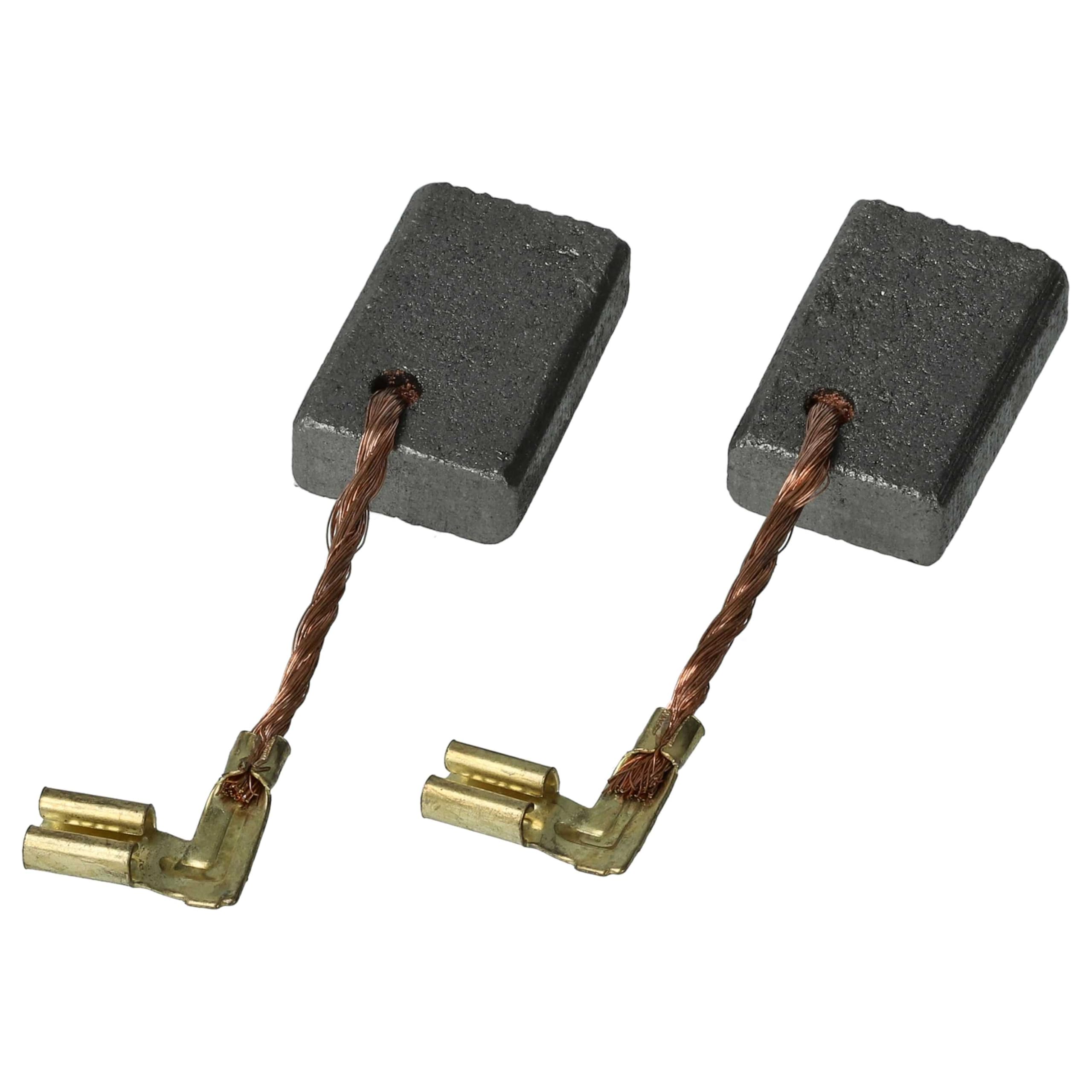 2 Paires De Balais De Charbon 7x11x15mm Compatibles TOPCRAFT TGS 1200 - Pour Moteur, Remplacement Facile