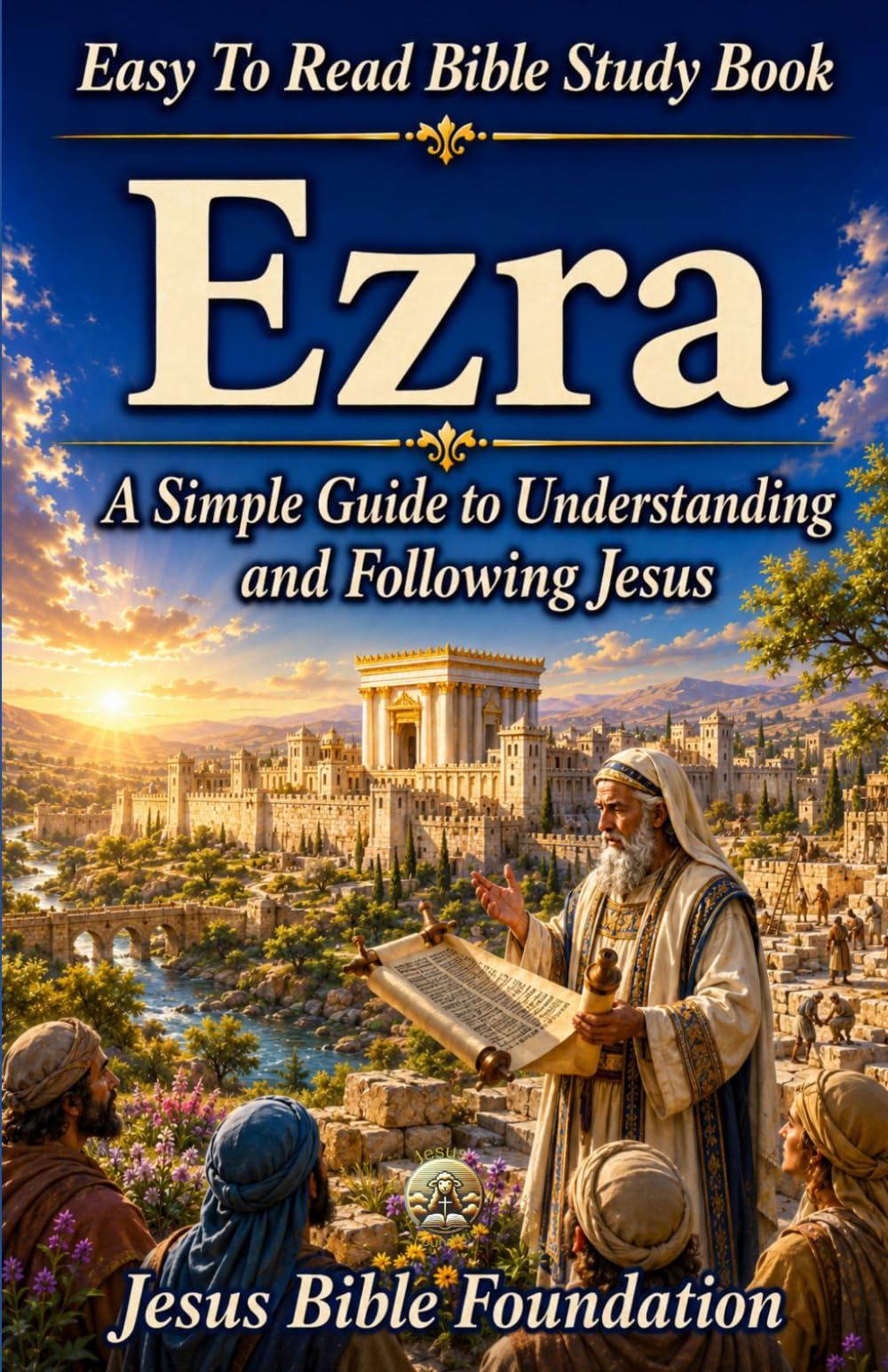 Easy to Read Bible Study Book Ezra: A Simple Guide to Understanding and Following Jesus