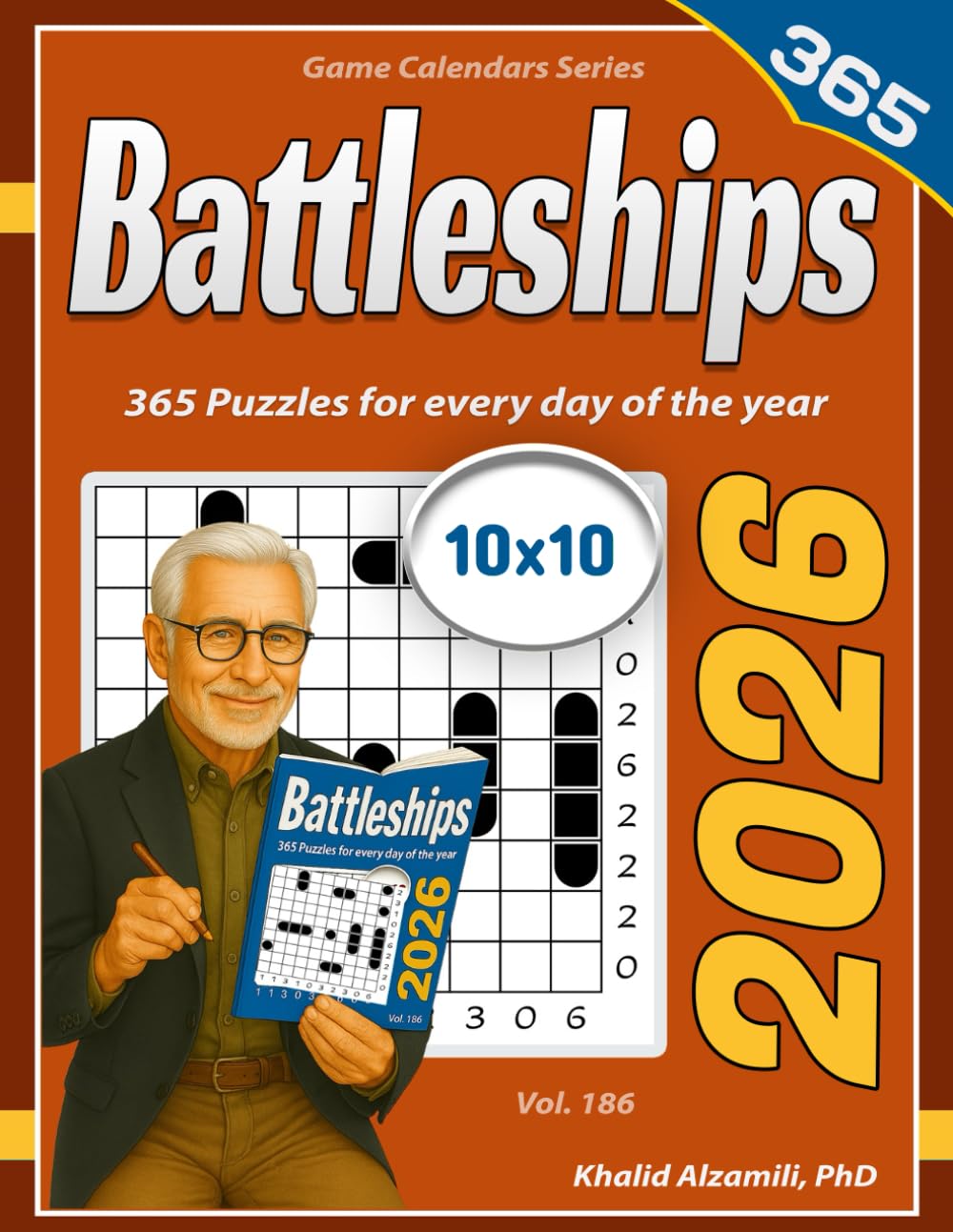 2026 Battleships: 365 Puzzles (10x10) for Every Day of the Year (Game Calendars Series)