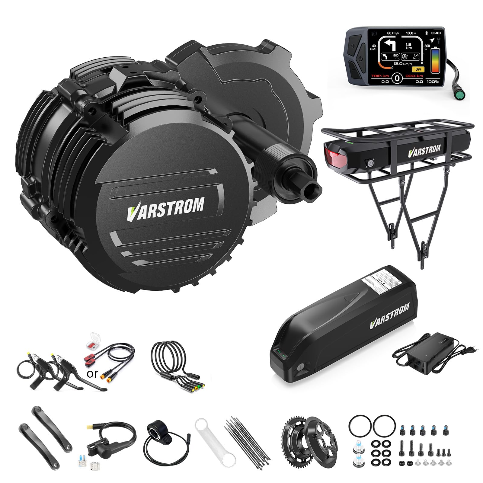 TSDZ2B Z8 TSDZ16 48V 250W 500W 750W 1000W Mid Drive Kit for Ebike