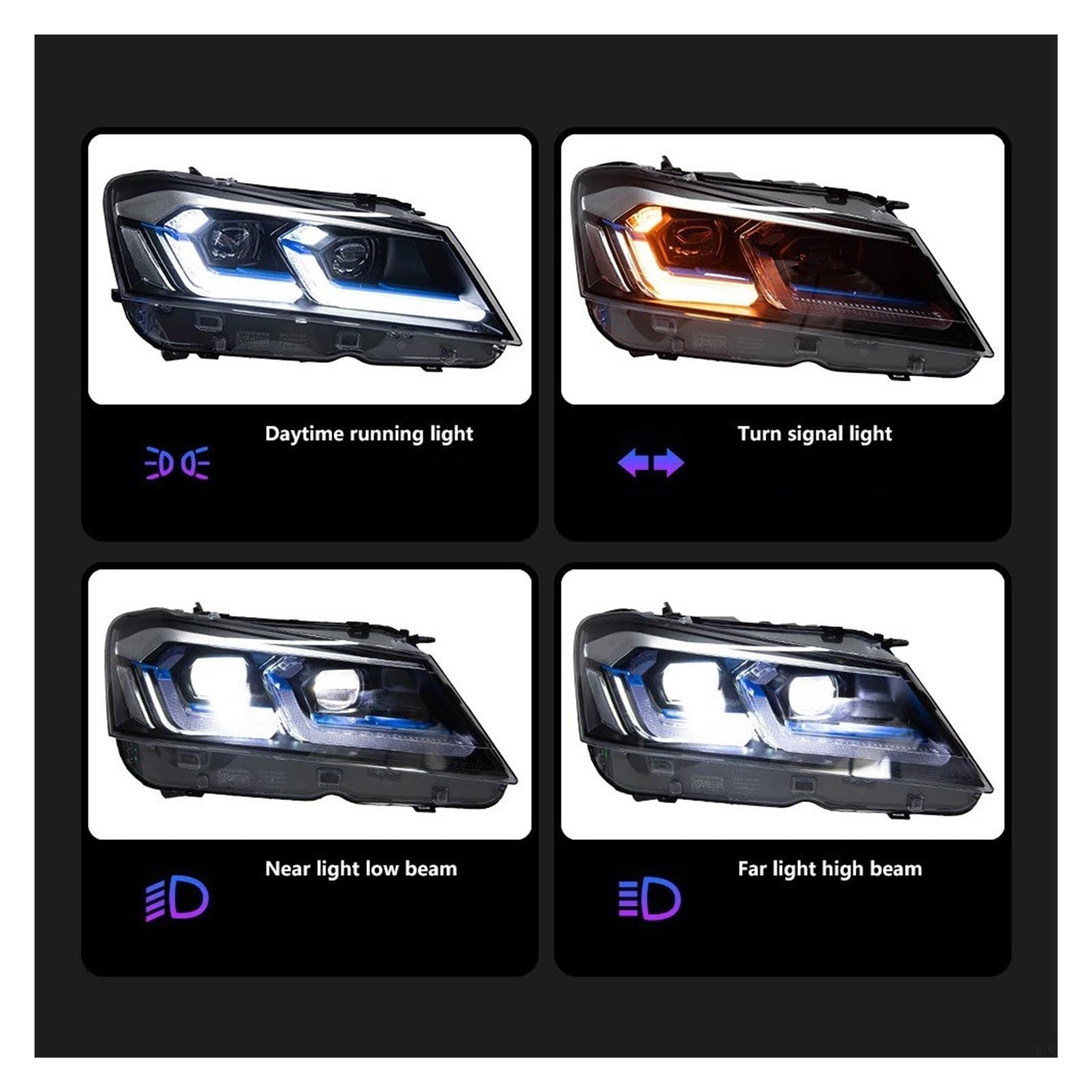 Faro Proiettore Anteriore 1 Coppia Per X3 F25 2010 2011 2012 2013 Gruppo Ottico Anteriore LED Per Auto Proiettore Segnale DRL(Xenon A,RHD)