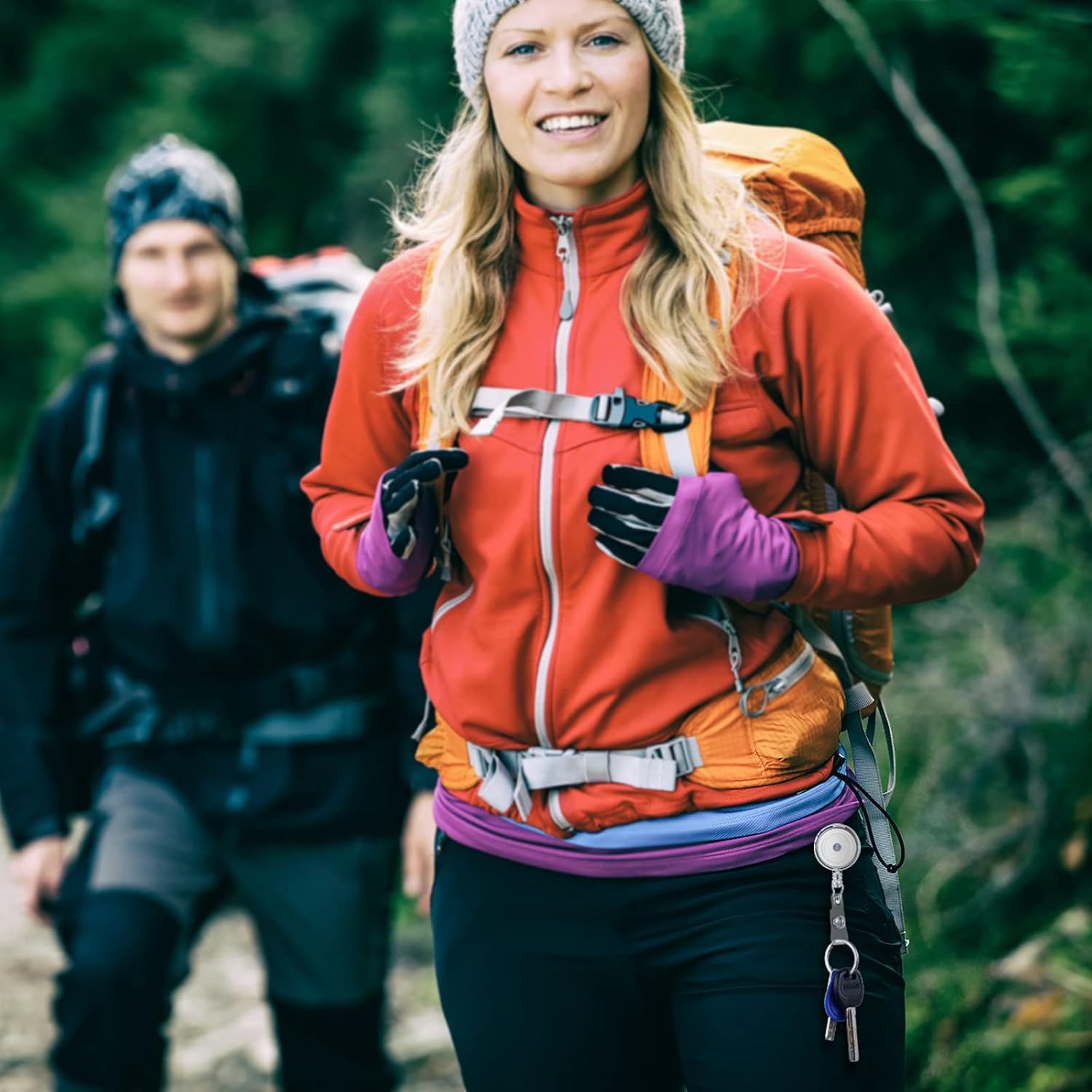 Fulmoon 50 Pcs Badge Reels Retractable with Swivel Alligator Clip, Round ID Badge Holders Nursing Name Badge Reels and and Vinyl Card Strap for Nurses Volunteer Students Teachers (Translucent Clear) - Image 7