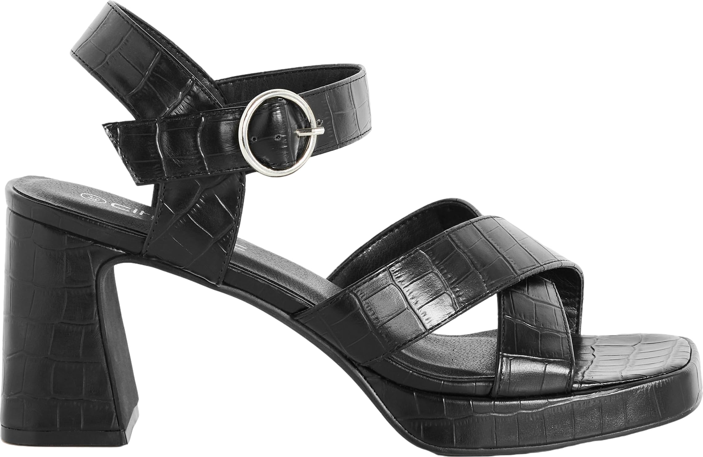 CITY CHIC WIDE FIT Josie Platform