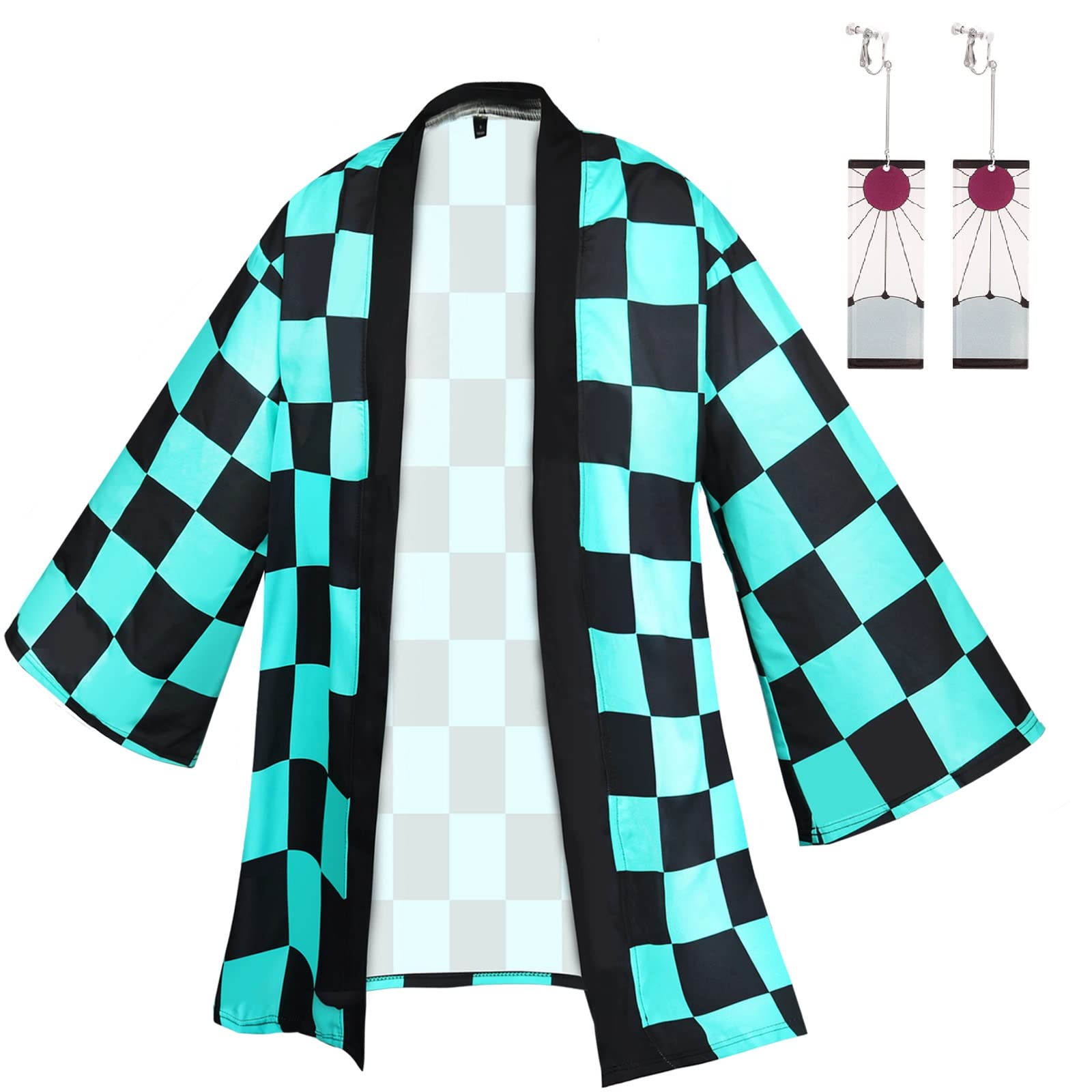 Buy Demon Slayer Tanjiro Nezuko Kimono Cosplay Cloak Zenitsu Shinobu