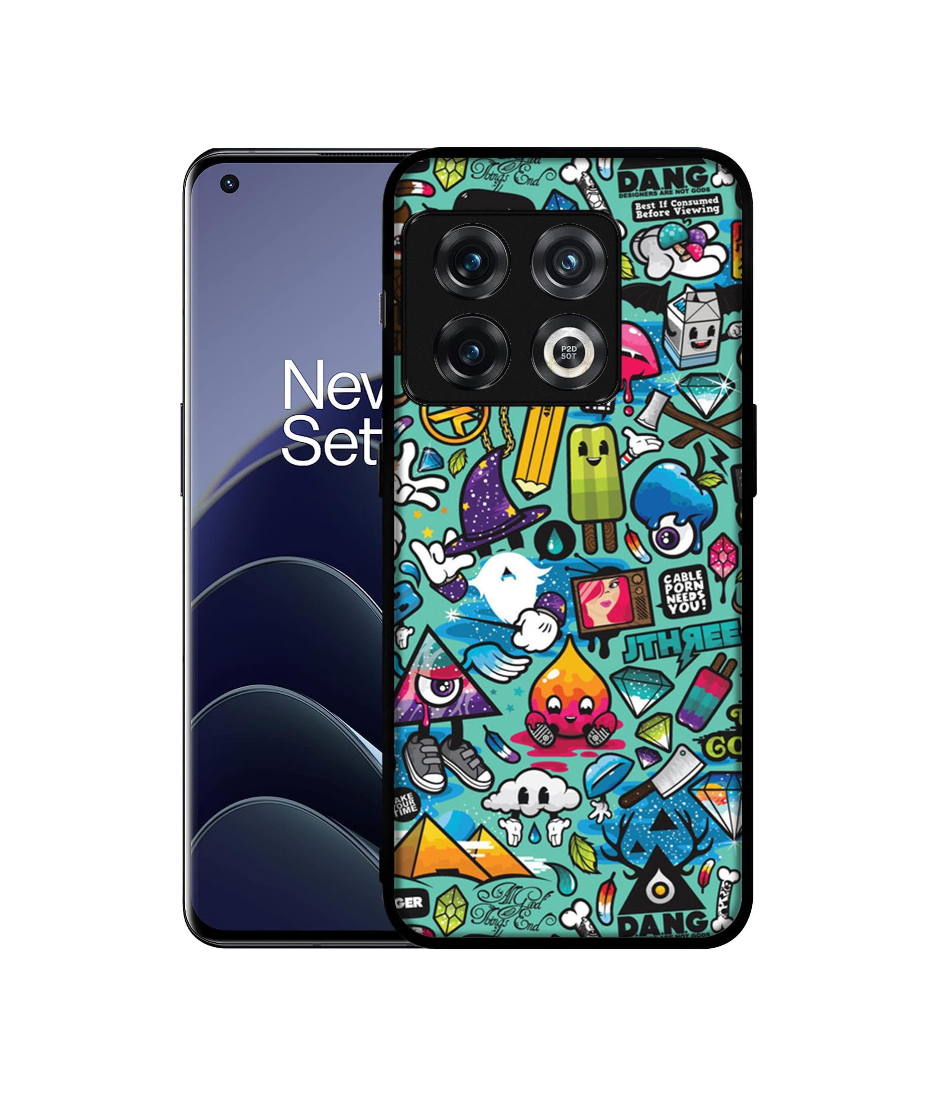 Casotec Crazy Design Premium 2D Printed Metal Back Case Cover for OnePlus 10 Pro 5G (B0CRXZN1S7) Amazon Price History, Amazon Price Tracker