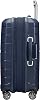 Samsonite Flux - Spinner S, Expandable Hand Luggage, 55 cm, 37/44 L, Navy Blue (Navy Blue)