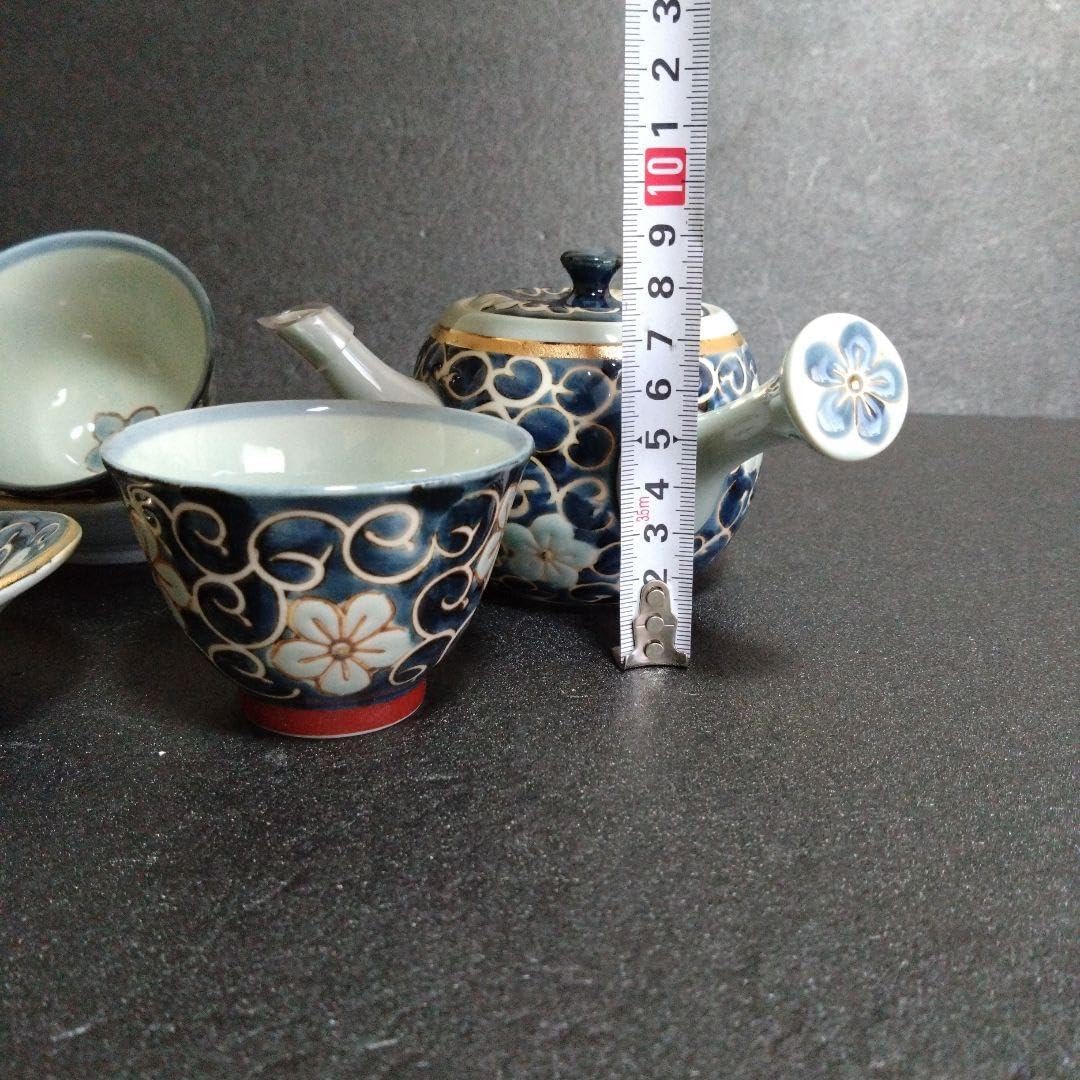 波佐見焼 龍庵窯 急須 湯呑み 茶托セット 新生活 お茶会 お祝い 料亭