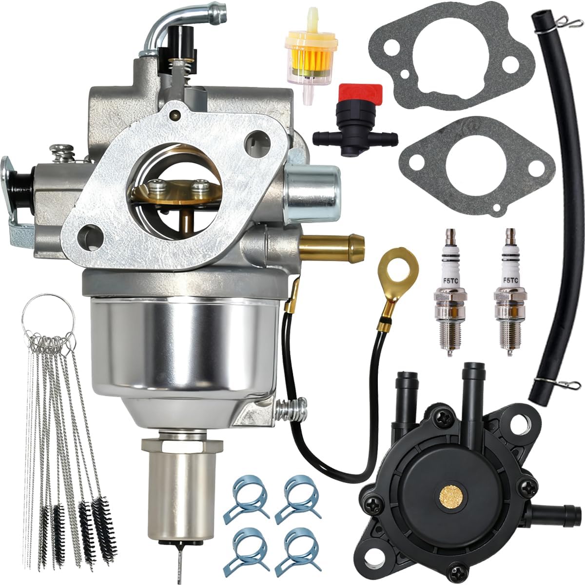 AM130924 AM130921 Carburetor Fit for Kawasaki FH500V FH531V 4 Stroke Engines，Fit for John Deere LT180 LX277 Models