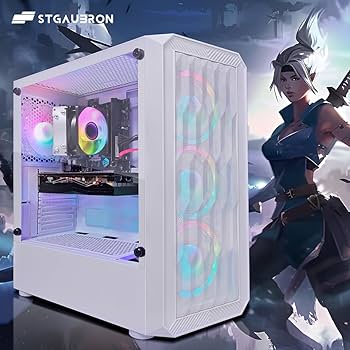 Amazon.com: STGAubron Gaming PC Computer Desktop, AMD Ryzen 5 2600