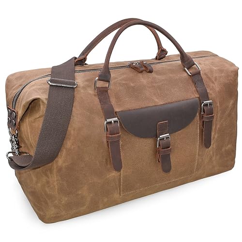Amazon Men's Leather Duffle Bags