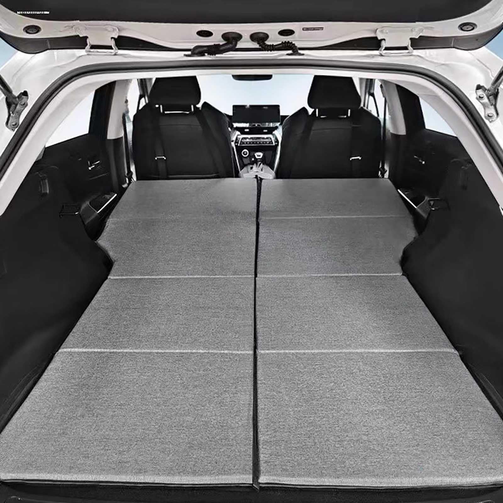 RAV4 車中泊ベット RAV4 50系 m.flat ベッドキット ブラックレザー/クッション材25mm ラブ