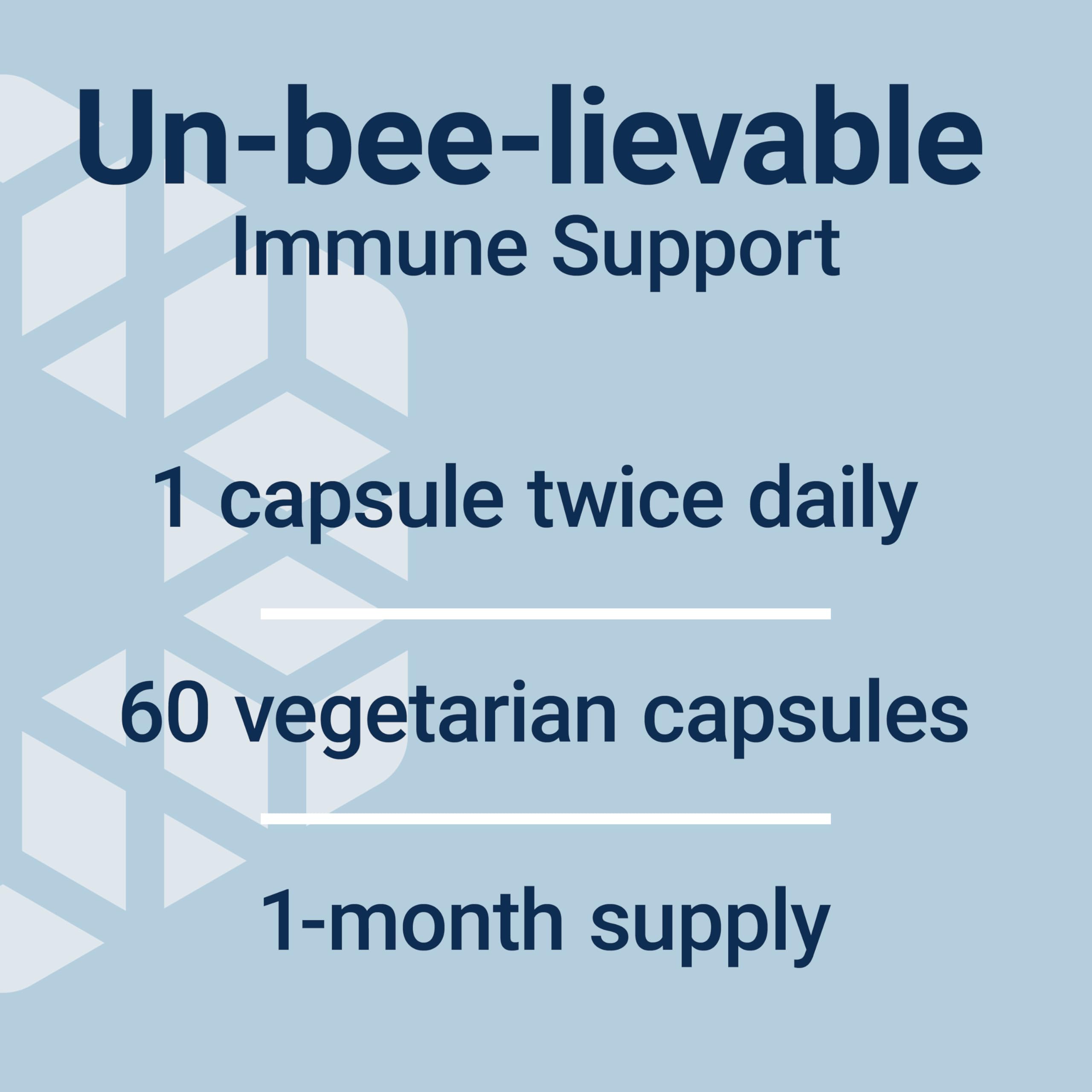 Life Extension Bee Immune Propolis Capsules, Immune Support, 60 Capsules — Amazon image 5