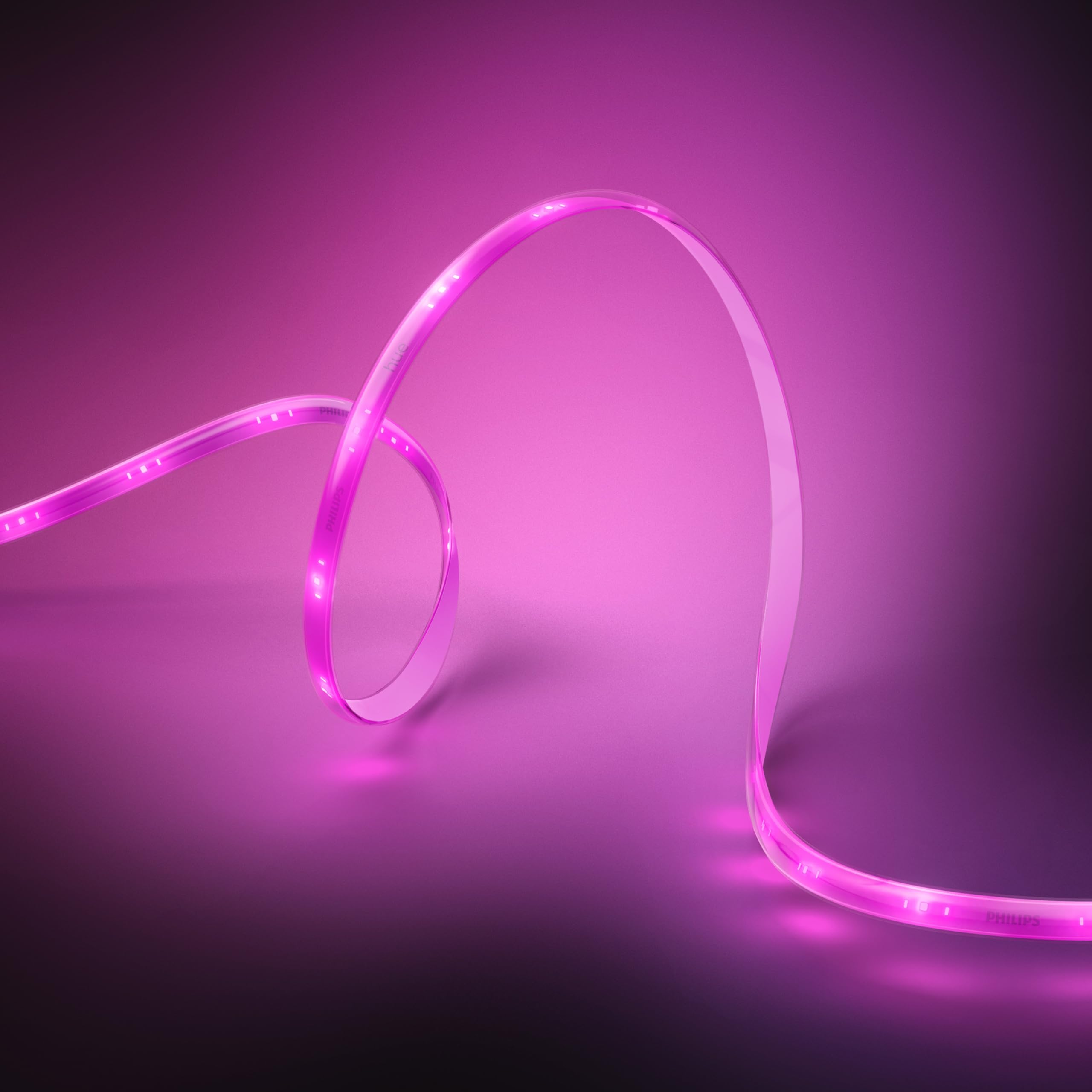 Philips Hue Solo LED Streifen - 5 Meter - Weiß/Farbe | Lightstrip - Inkl. Hue Dimmer Switch - Hue White and Color Ambiance