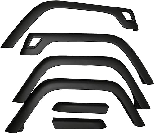 Miniatura 5 de Omix-Ada  11603.11  Kit de guardabarros, 6 piezas, estilo de fábrica  Referencia OE 55254918K6  Compatible con Jeep Wrangler TJ 1997-2006