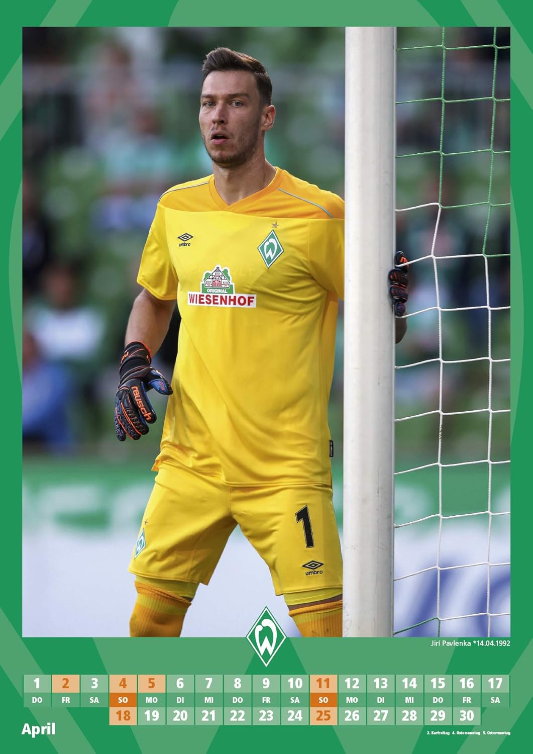 Werder Bremen Fankalender 2021