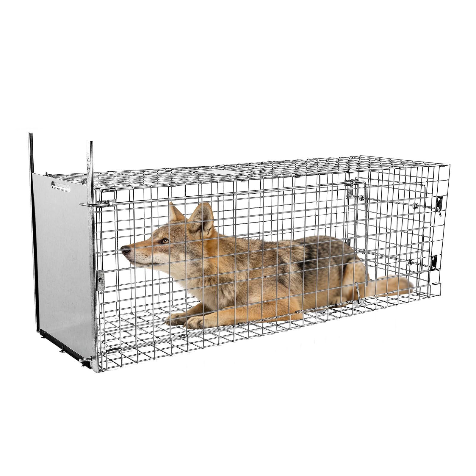 Tcowoy 57" Large Foldable Live Animal Trap Cage