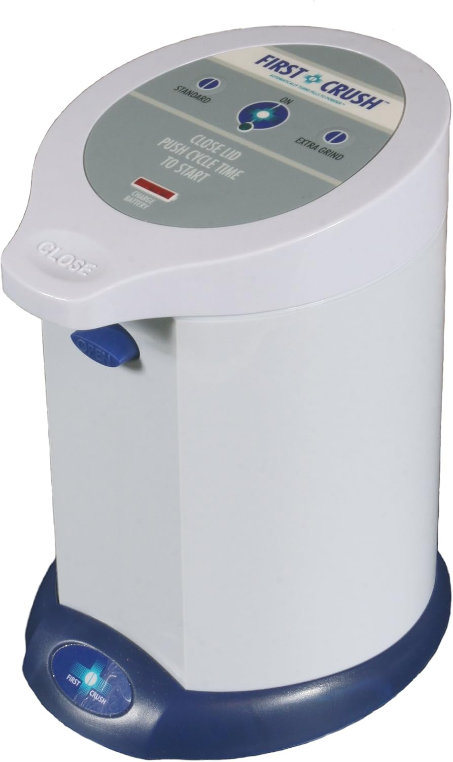 First Crush Gen2 Automated Pill Crusher Amazon.ca Health & Personal Care