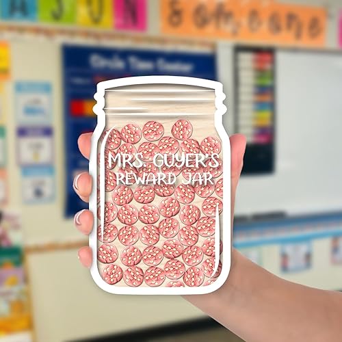 Miniatura 7 de Tarro de recompensa magnético personalizado de fresa, tabla de anuncios de gráficos de galletas para ir al baño Herramienta de gestión de aula No. 47