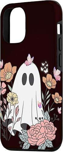 Miniatura 2 de Funda para iPhone 13 Pro Groovy Vintage Floral Ghost Cute Halloween Spooky Season Case