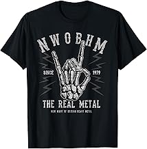 NWOBHM New Wave of British Heavy Metal Gift T-Shirt