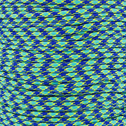 PARACORD PLANET 10 , 25 , 50 , 100 Hanks & 250 , 1000 Spools of Parachute 550 Cord Type III 7 Strand Paracord (Underwater, 25 feet)