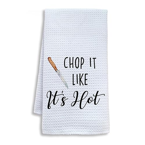Funny Chef Gifts Decorative Hand Tea Towels for Kitchen Dining