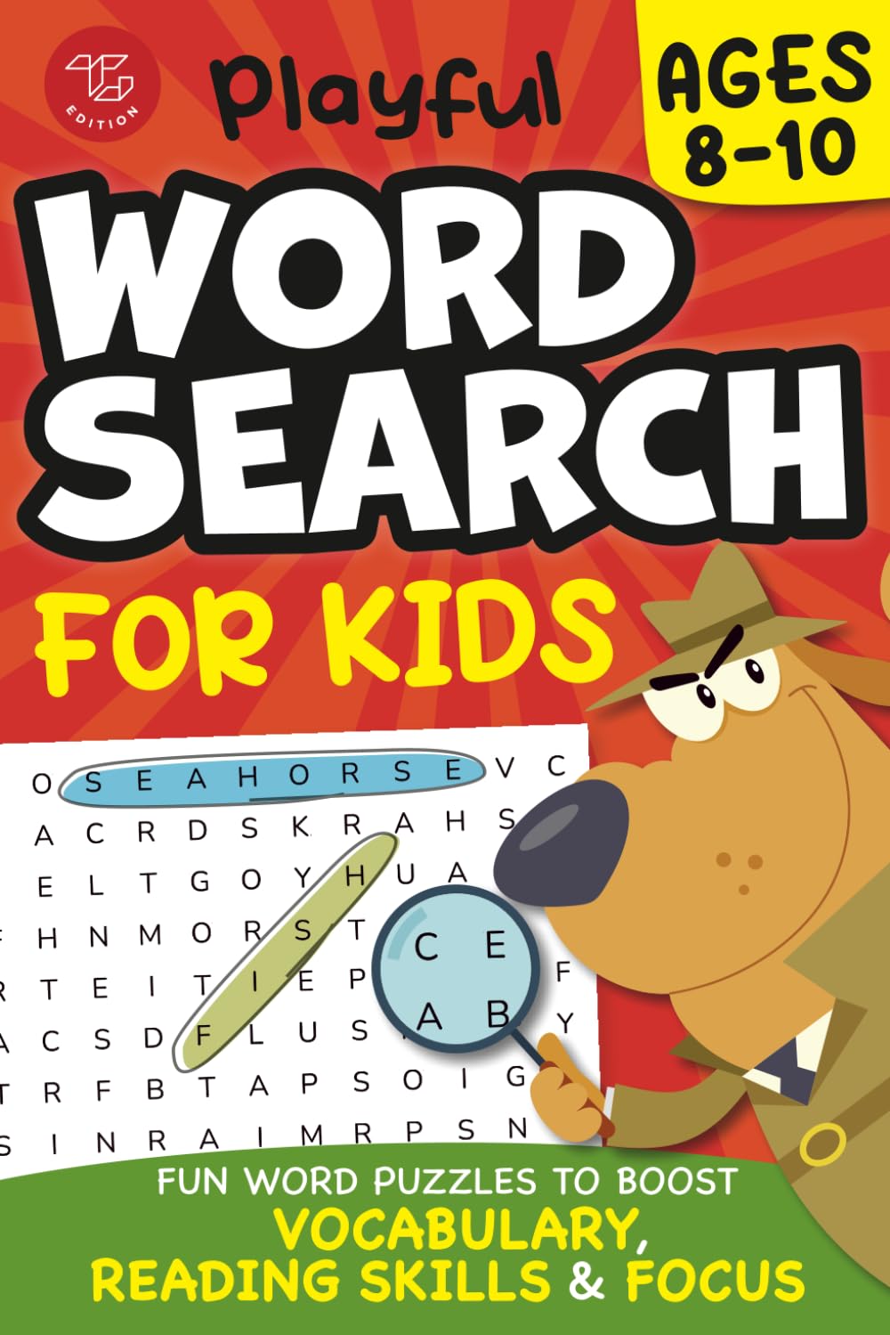 Playful Word Search for Kids Ages 8-10: Fun Word Puzzles to Boost Vocabulary, Reading Skills and Focus