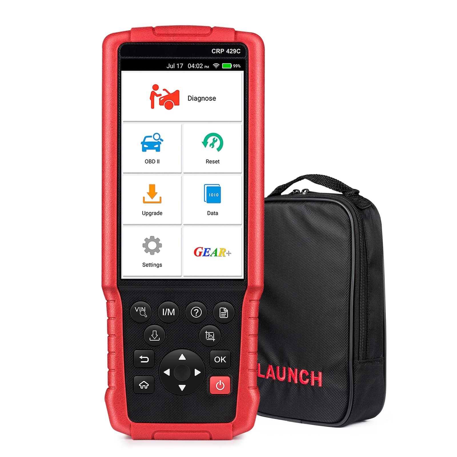 Amazon.co.jp: 2023 LAUNCH X431 CRP429C OBD OBD2スキャナー フル 